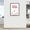Sales Target Team Work Safety Poster| Protector FireSafety