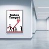 Sales Target Team Work Safety Poster| Protector FireSafety