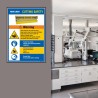 Cutting Safety Poster| Protector FireSafety