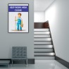 Keep Work Area Clean House Keeping Poster| Protector FireSafety