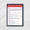 Acidic Tank Instruction General Safety Poster| Protector FireSafety