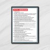 Machine Rules Machine Safety Poster| Protector FireSafety