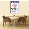 No Gambling Allowed Safety Posters| Protector FireSafety