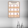 Chemical Hazard Symbol English & Gujrati Safety Posters| Protector FireSafety