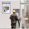Do Not Touch Without Permission And Correct Information Electrical Safety Posters| Protector FireSafety