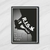 R.I.S.K Safety Slogan Poster| Protector FireSafety