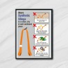 Safety Belt Storage Safety Poster| Protector FireSafety