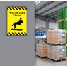 Watch Your Step Slip & Trip Safety Posters| Protector FireSafety
