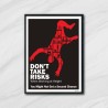 Don't Take Risk Fall Safety Posters| Protector FireSafety