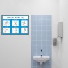 How To Wash Your Hand, Hand Wash Safety Poster| Protector FireSafety