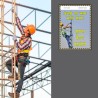 Use Safety Belt Hindi Fall Safety Posters| Protector FireSafety