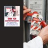 Only You Can Prevent Injury Lockout Tagout Posters| Protector FireSafety