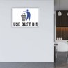Use Dustbin Good House Keeping Posters| Protector FireSafety