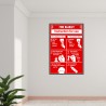 How To Use Fire Blanket Fire Safety Posters| Protector FireSafety