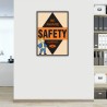 Always Be Aware Of Safety Slogan Posters| Protector FireSafety