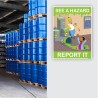 See A Hazard Chemical Safety Poster| Protector FireSafety
