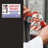 Safety First Lockout Tagout Safety Posters| Protector FireSafety