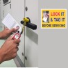Lock It Tag It Lockout Tagout Safety Posters| Protector FireSafety