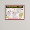 Confirmed Space Safety General Safety Poster| Protector FireSafety