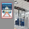 Safe Lifting Operation Fall Safety Posters| Protector FireSafety