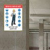Wear PPE And Be Safe Site Safety Poster| Protector FireSafety