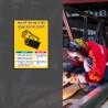 Does And Don'ts For Hand Gloves IN Hindi Safety Posters| Protector FireSafety