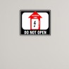 Do Not Open Electrical Panel Safety Posters| Protector FireSafety
