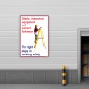 The Right Step In Working Safety, Stair Safety Posters| Protector FireSafety