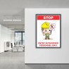Authorized Person Only Safety Slogan Poster| Protector FireSafety