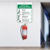 How To Use Fire Extinguisher In Hindi & English Fire  Safety Posters| Protector FireSafety