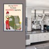 Clean Machine Regularly Machine Safety Poster| Protector FireSafety