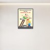 Always Be Alert  Working At Height Ladder Safety Poster| Protector FireSafety