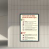 Do's And Don'ts For Visitor In English & Gujrati Safety Posters| Protector FireSafety