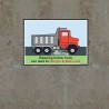 Sleeping Below Truck Is Danger Safety Posters| Protector FireSafety