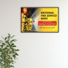 National Fire Service Week Safety Posters| Protector FireSafety