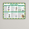 Instruction For Work At Height, Work Safety Posters| Protector FireSafety