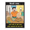 Electric Hindi Safety Posters| Protector FireSafety