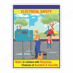 Electrical Safety Posters| Protector FireSafety