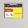 Never Miss Reporting Today, Work Safety Posters| Protector FireSafety