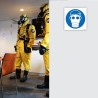 Wear Respiratory Mandatory Sign| Protector FireSafety