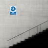 Use Handrail Mandatory Sign| Protector FireSafety
