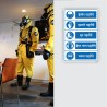 PPE Safety Hindi Mandatory Sign| Protector FireSafety