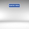 Rejected/Recall Sign| Protector FireSafety