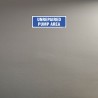 Unrepaired Pump Area Sign| Protector FireSafety