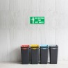 Use Dustbin For Wet Waste Sign| Protector FireSafety