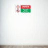 Danger 11000 Volts Sign| Protector FireSafety