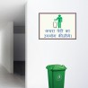 Use Dustbin Good House Keeping Posters| Protector FireSafety