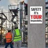 Safety Is Your Responsibility Safety Slogan Posters| Protector FireSafety