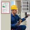 Electrical Safety At Work Gujrati Safety Posters| Protector FireSafety