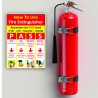 PASS Fire Safety Posters| Protector FireSafety